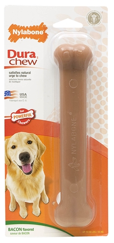 Nylabone durable chew bacon