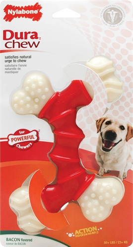 Nylabone durable chew double bend