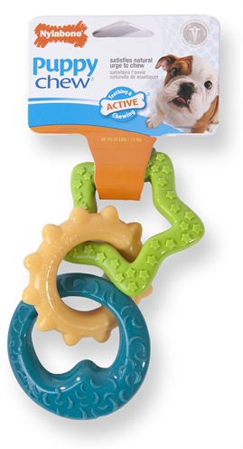 Nylabone durable chew puppy bijtringen