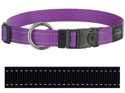 Rogz for Dogs Lumberjack Hondenhalsband Verstelbaar Zwart 73 x 2,5 cm