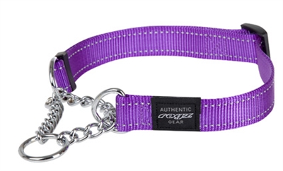 Rogz for Dogs  Lumberjack Choker Verstelbaar Paars 73 x 2,5 cm