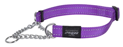 Rogz for Dogs  Fanbelt Choker Verstelbaar Paars 56 x 2 cm