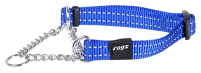 Rogz for Dogs  Snake Choker Verstelbaar Blauw 40 x 1,6 cm