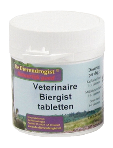 Dierendrogist biergist tabletten