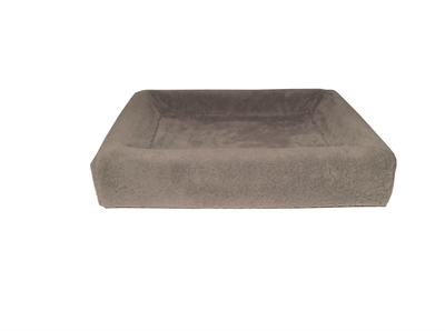 Bia Bed fleece Hoes hondenmand taupe 70x50x15 cm