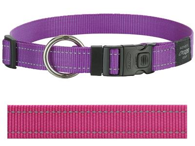 Rogz for Dogs Lumberjack Hondenhalsband Verstelbaar Roze 73 x 2,5 cm