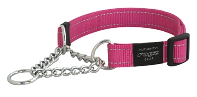 Rogz for Dogs  Lumberjack Choker Verstelbaar Roze 73 x 2,5 cm