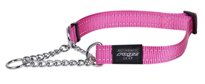 Rogz for Dogs  Fanbelt Choker Verstelbaar Roze 56 x 2 cm