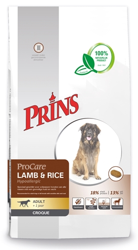 Prins Procare Croque Hypo Allergic Lam/Rijst 2Kg