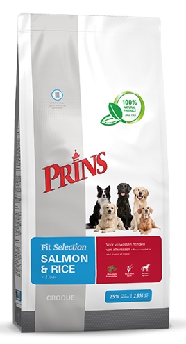 Prins Fit Selection Zalm/Rijst 15 Kg