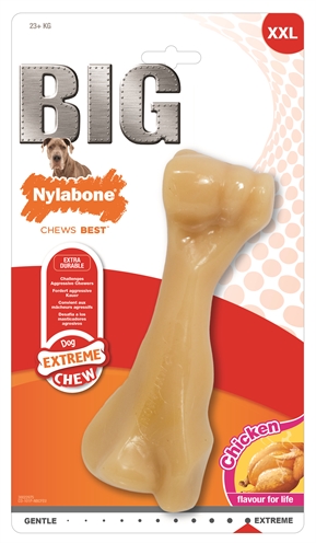 Nylabone extreem harde bijter big chew beefbone