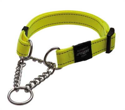 Rogz for Dogs Fanbelt Choker Verstelbaar Geel 56 x 2 cm