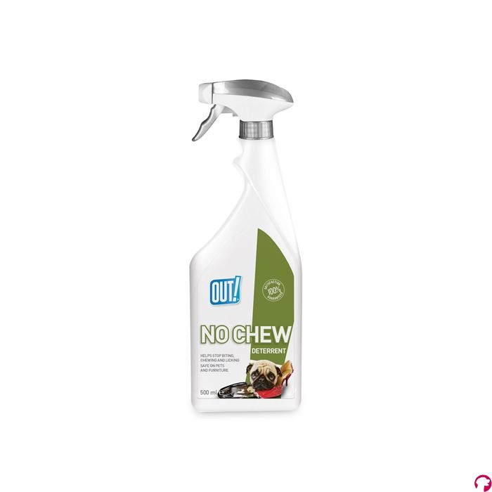Out no chew deterrent spray