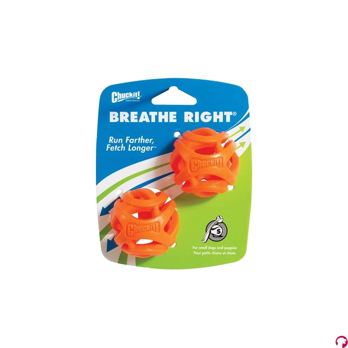 Chuckit breathe right fetch bal oranje