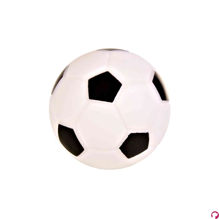 Trixie voetbal vinyl zwart / wit