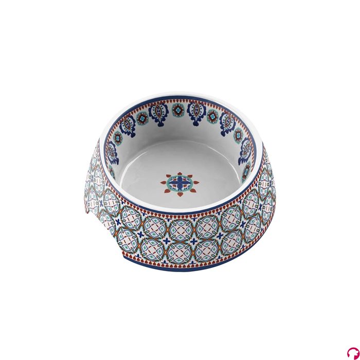 Tarhong voerbak hond moroccan melamine