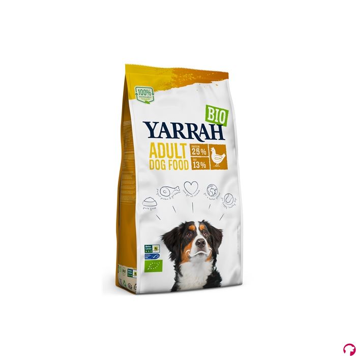 Yarrah dog 100% biologische brok kip