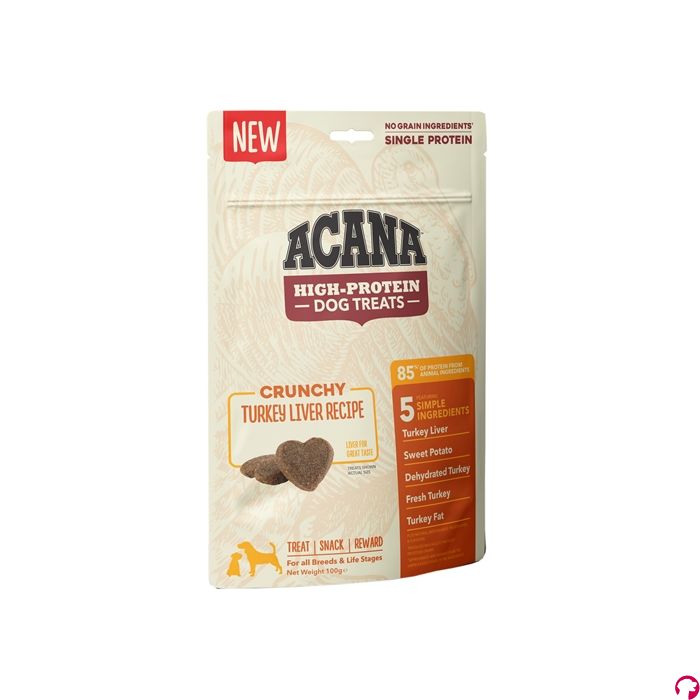 Acana high protein dog treat turkey