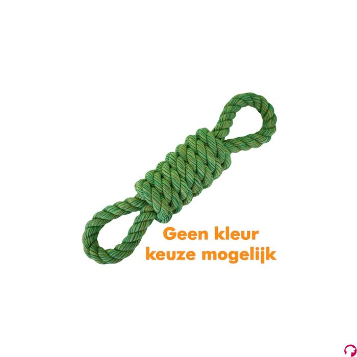 Happy pet king size coil 8 vormig touw