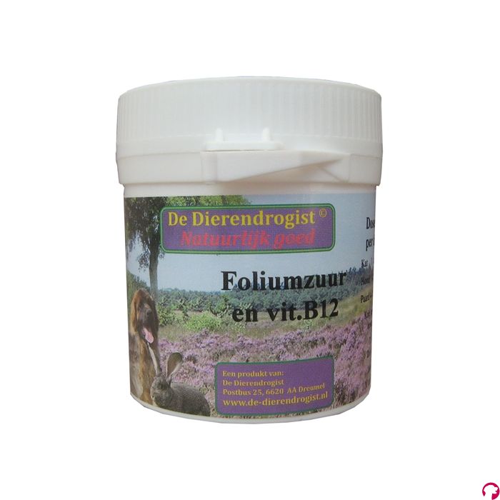 Dierendrogist foliumzuur vitamine b12