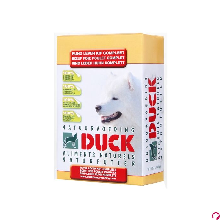 Duck rund/lever/kip compleet breeder