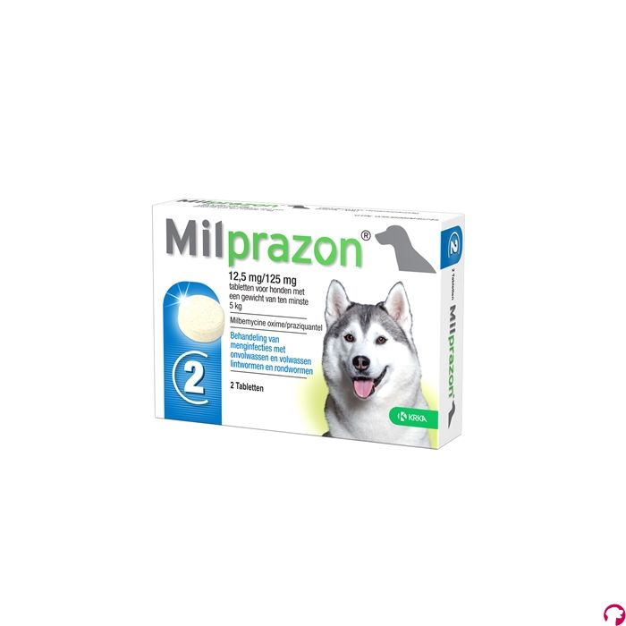 Krka milprazon ontwormingstabletten hond