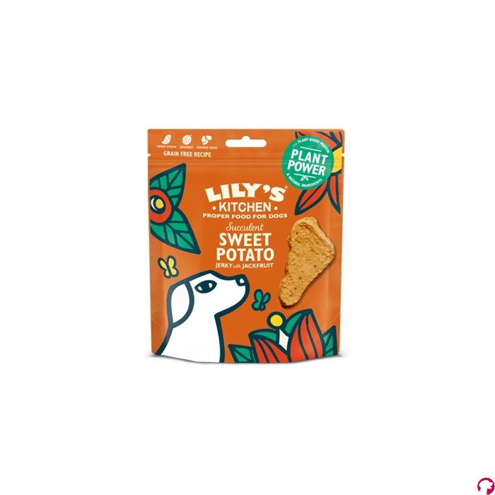 Lily's kitchen dog adult succulent sweet potato / jackfruit jerky