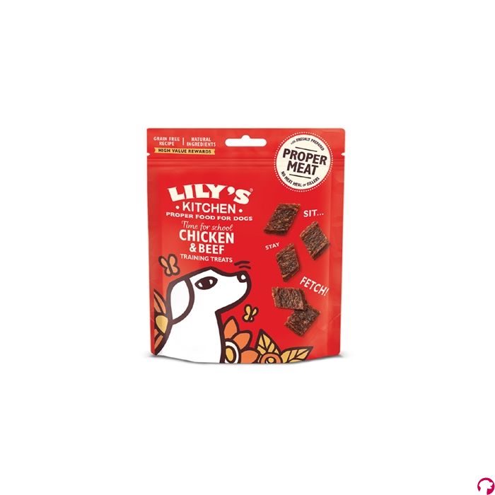 Lily's kitchen dog adult training treats chicken / beef