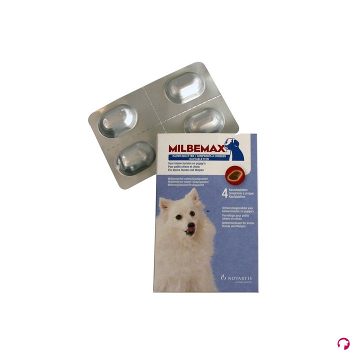 Milbemax kauwtablet ontworming kleine hond/puppy