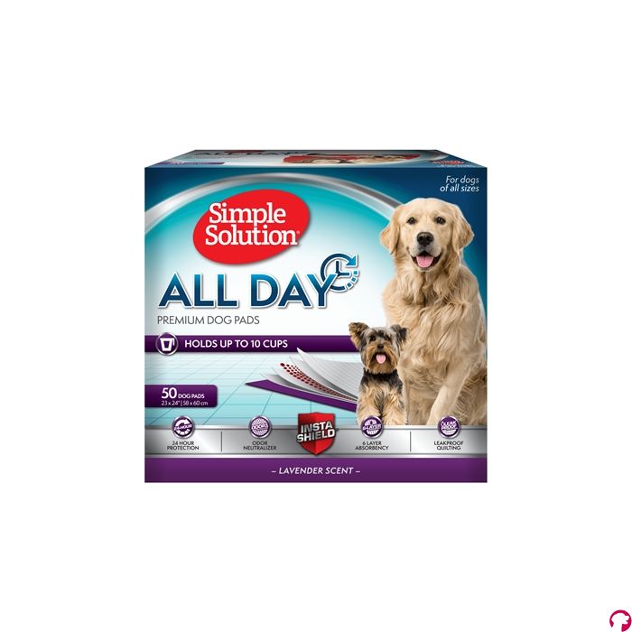 Simple solution all day premium dog pads