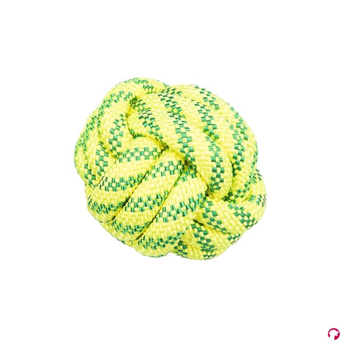 Trixie aquatoy bal drijvend tpr geel / groen