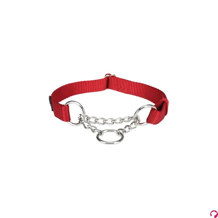 Trixie halsband hond premium choker rood