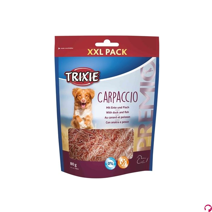 Trixie premio carpaccio eend en vis