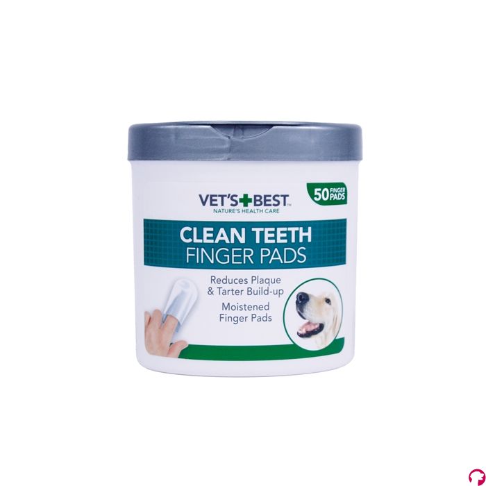 Vets best clean teeth finger pads