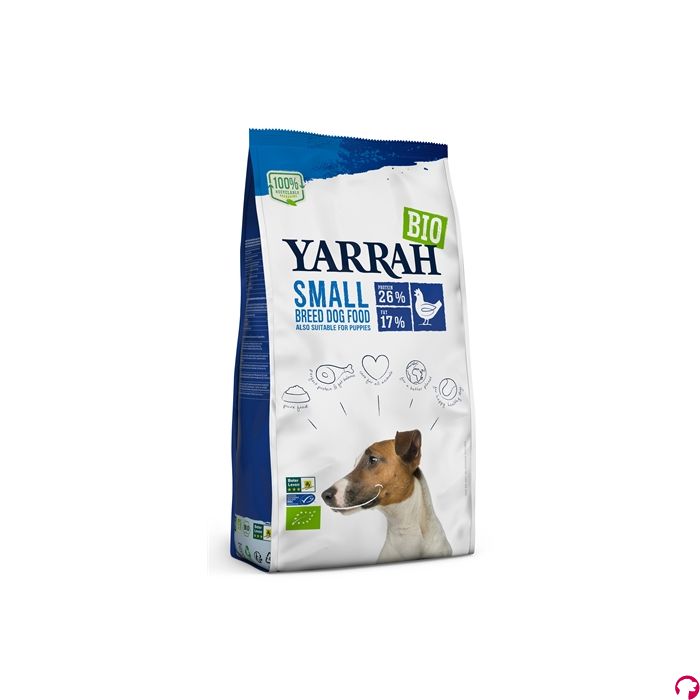 Yarrah dog biologische brokken small breed kip