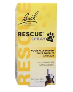 Bach rescue spray pets