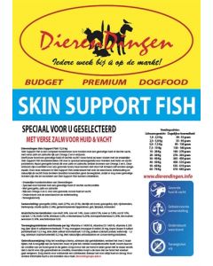 Budget premium dogfood skin support fish