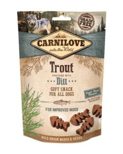 Carnilove soft snack forel / dille