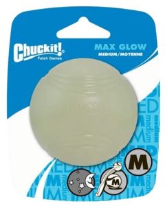 Chuckit max glow bal glow in the dark