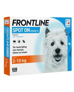 Frontline hond spot on small