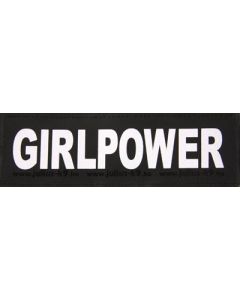 Julius k9 labels voor powerharnas/tuig girlpower