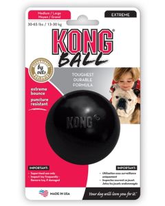 Kong extreme rubber bal zwart