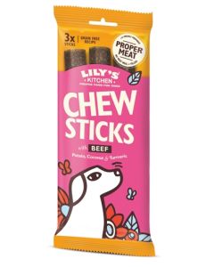 Lily's kitchen chew sticks with beef