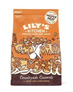 Lily's kitchen dog adult chicken duck countryside casserole