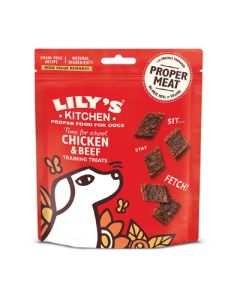 Lily's kitchen dog adult training treats chicken / beef