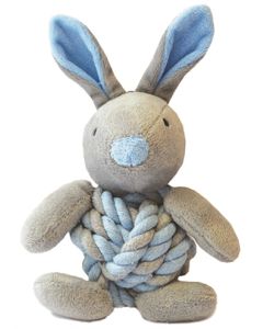 Little rascals knottie bunny touwbal konijn blauw