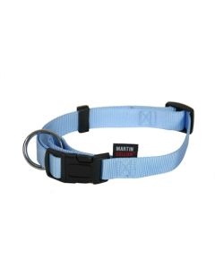 Martin halsband basic nylon blauw