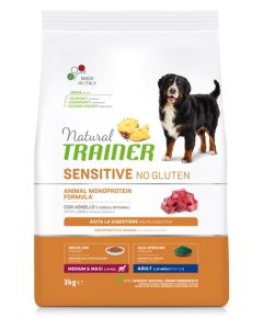 Natural trainer dog adult medium / maxi sensitive lamb