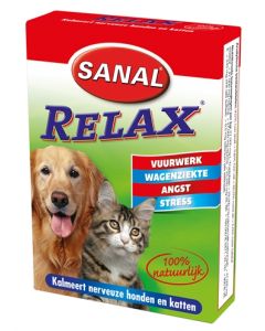 Sanal dog/cat relax kalmeringstablet