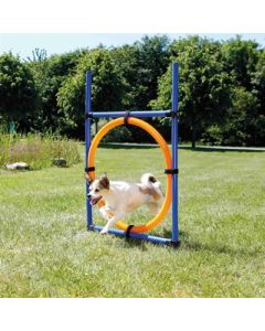 Trixie dog activity agility ring blauw / oranje